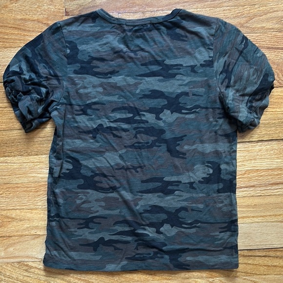 Sanctuary T-Shirt Women’s Camouflage Streetwear Biker core - Picture 3 of 7
